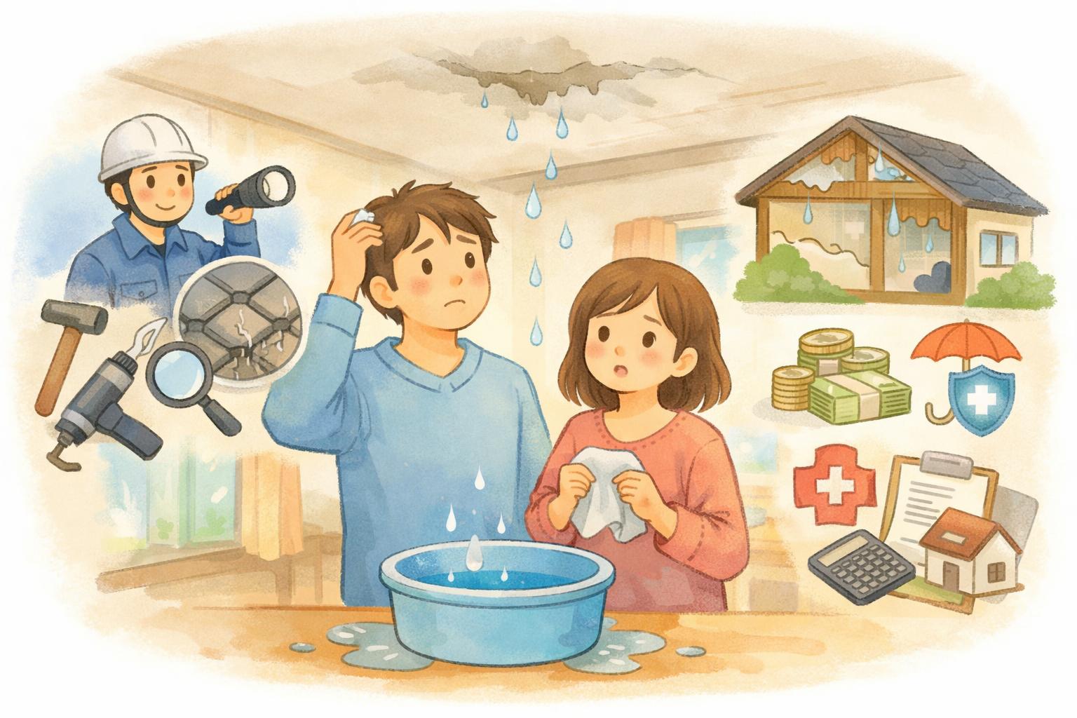 雨漏り調査・修繕 けんおうリノベーション